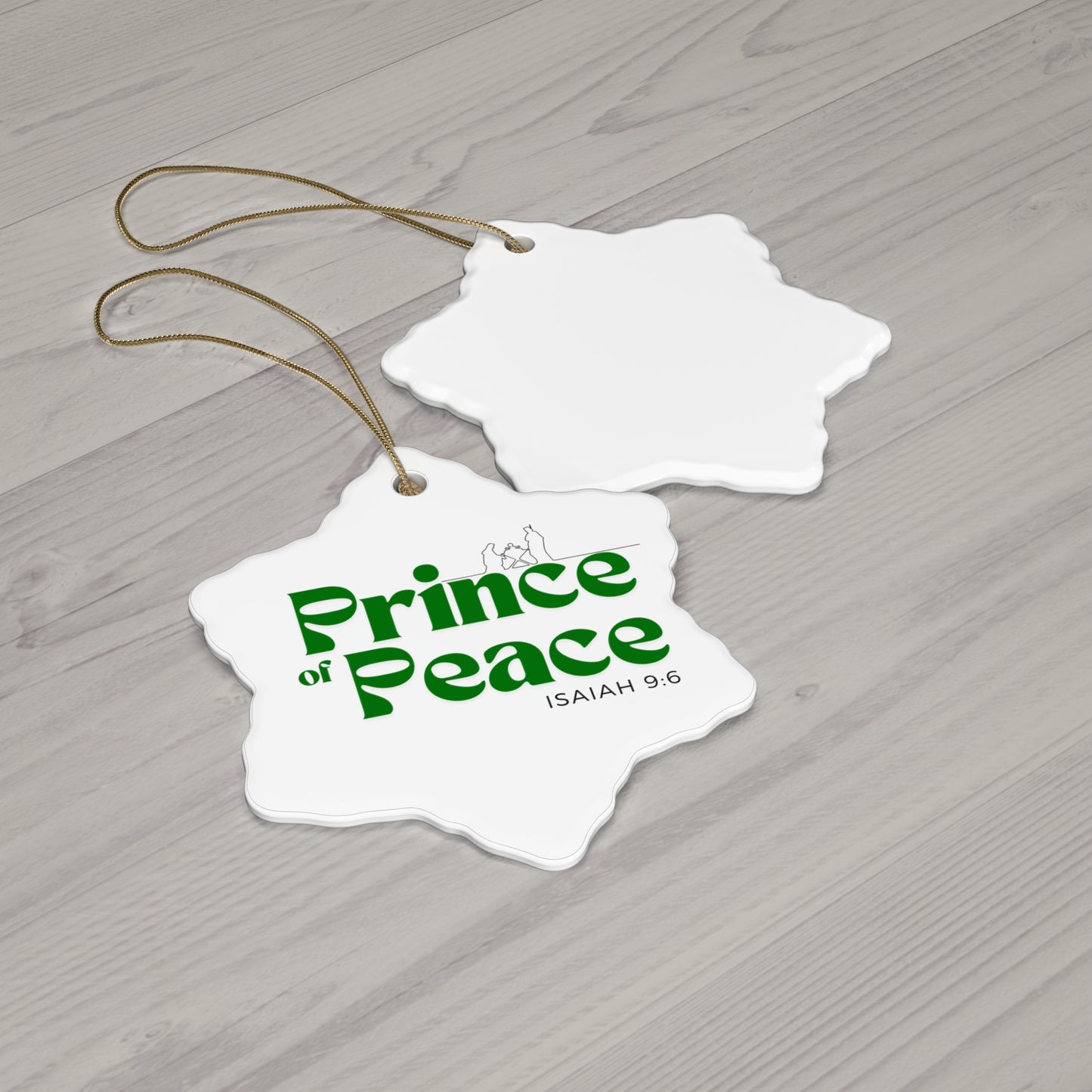 Prince of Peace Ceramic Ornament