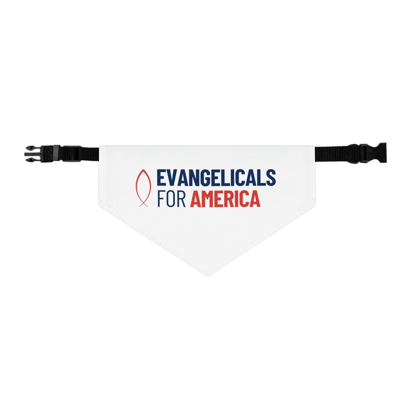 Evangelicals For America Pet Bandana Collar