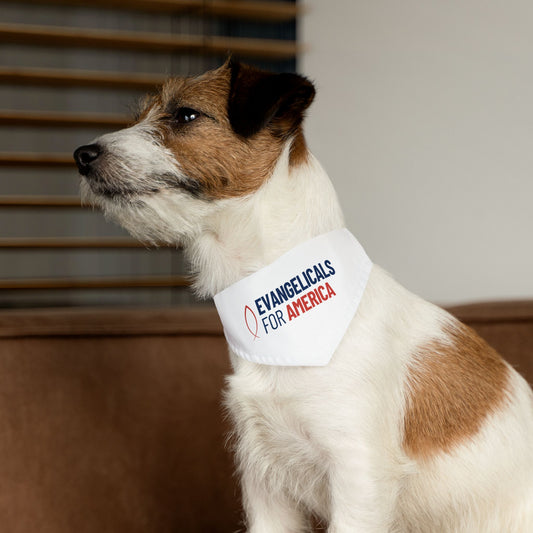 Evangelicals For America Pet Bandana Collar