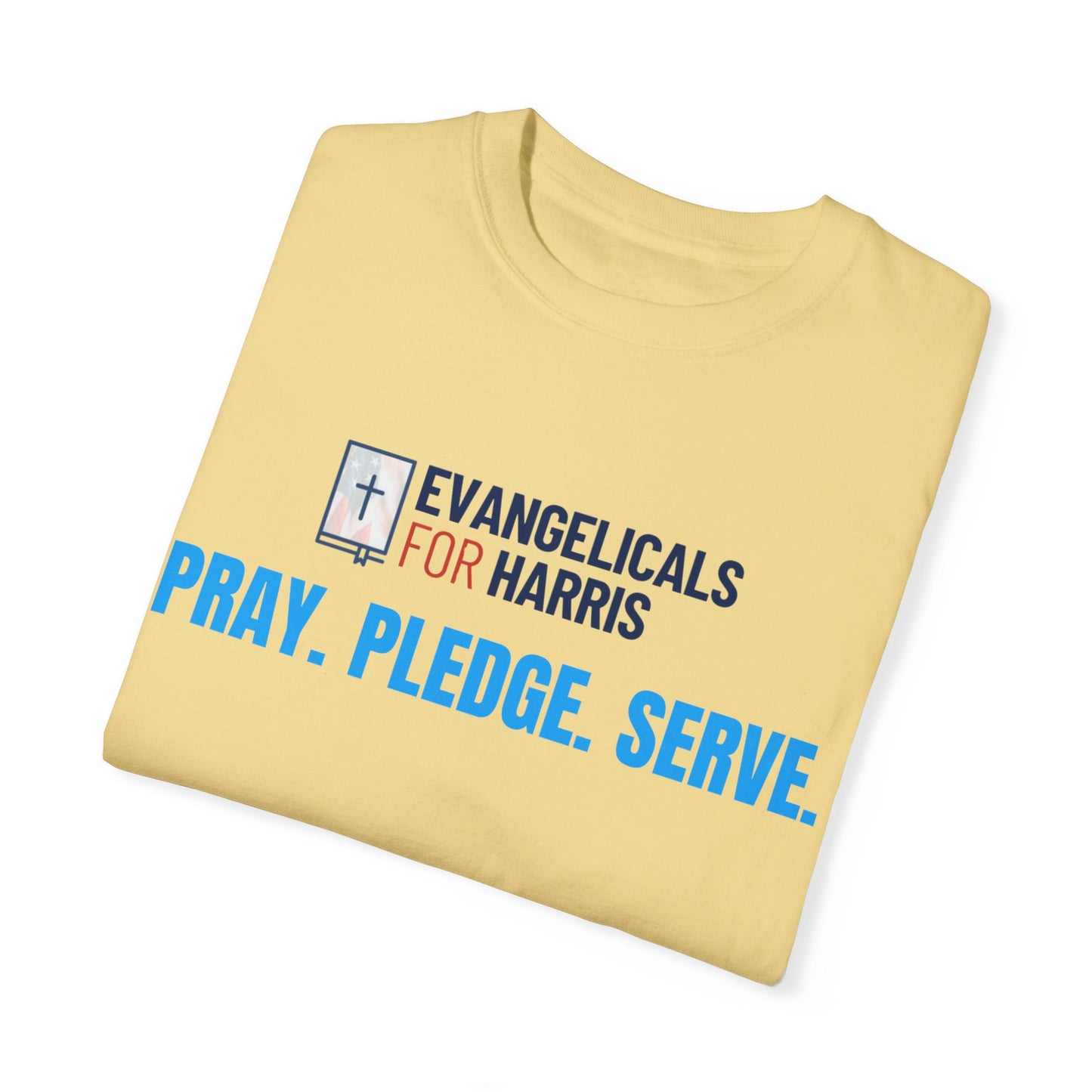 Pray, Pledge, Serve (Logo Front) T-shirt